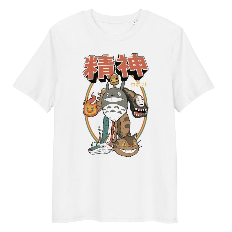 Japanese Seishin T-shirt - S / White