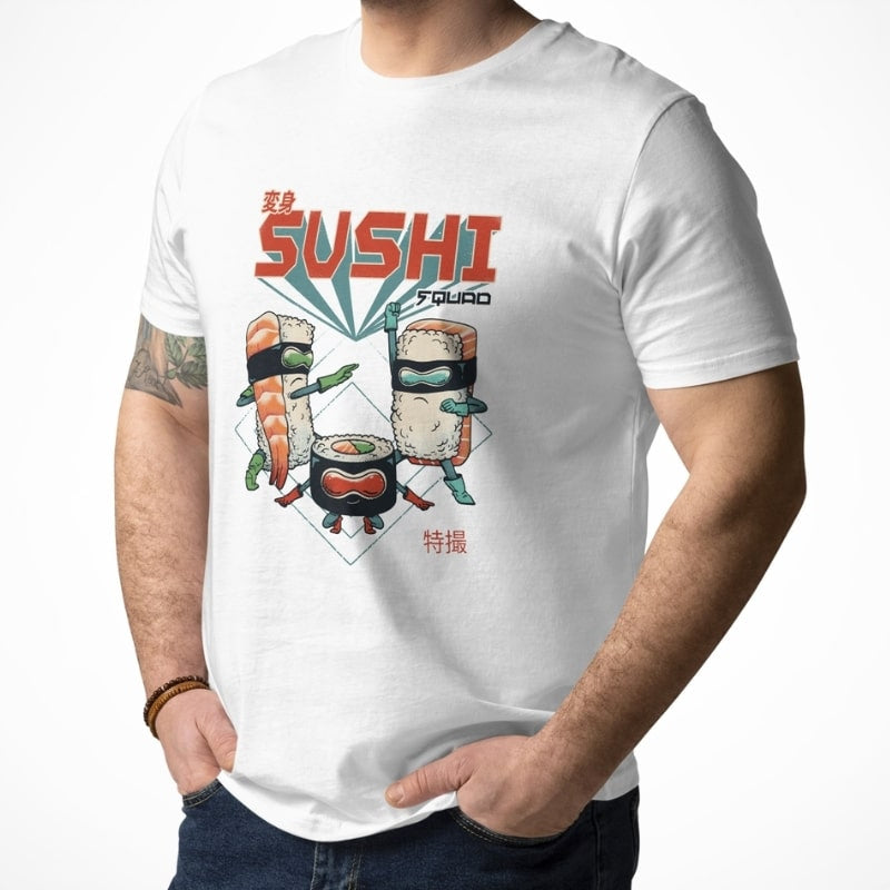 Japanese Sushi Squad T-shirt