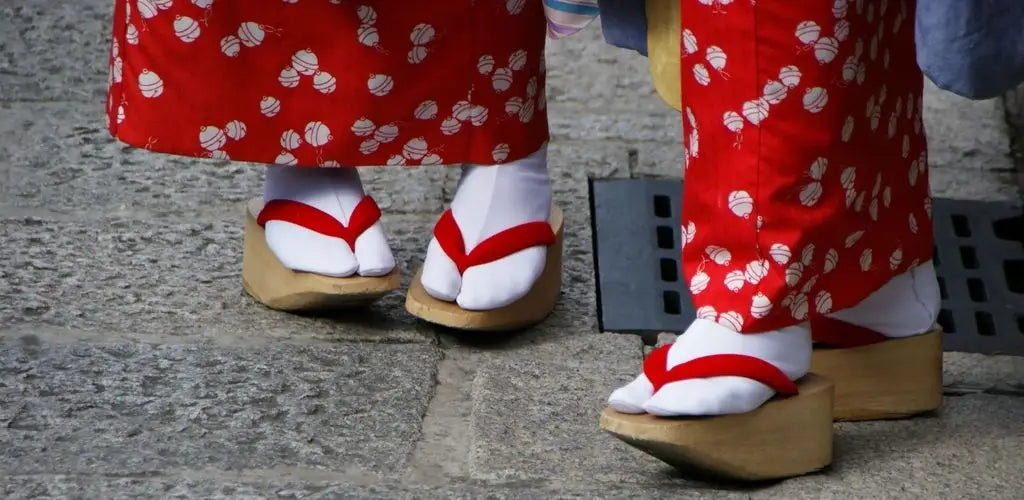 white tabi socks