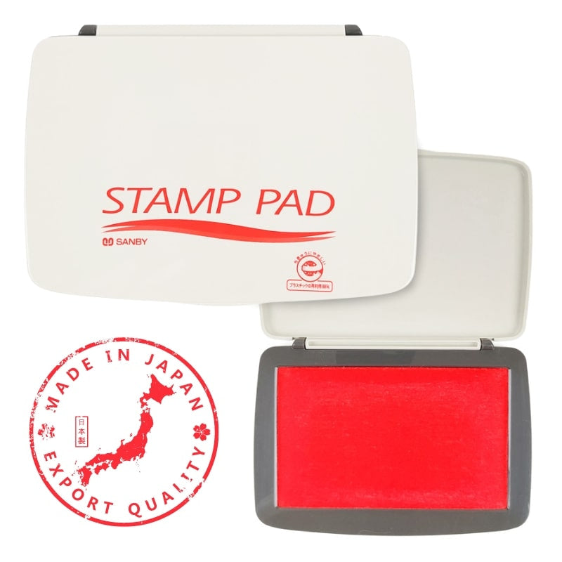 Red ink pad