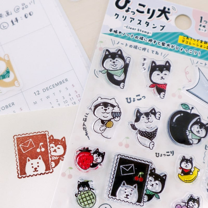 Japanese Shiba Transparent Pads