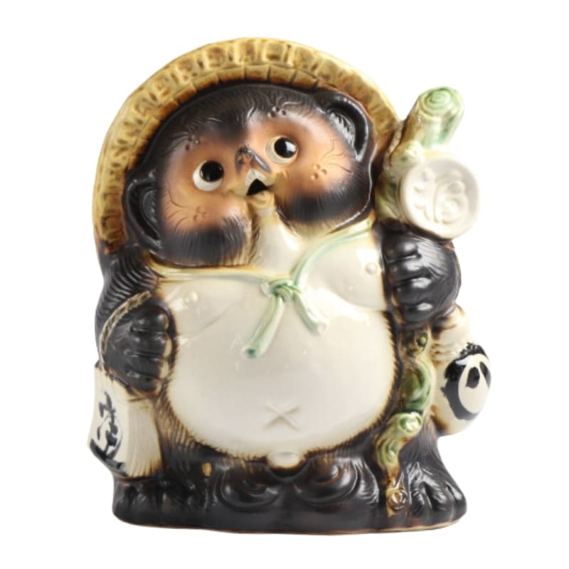 Japanese Tanuki statuette 25 cm