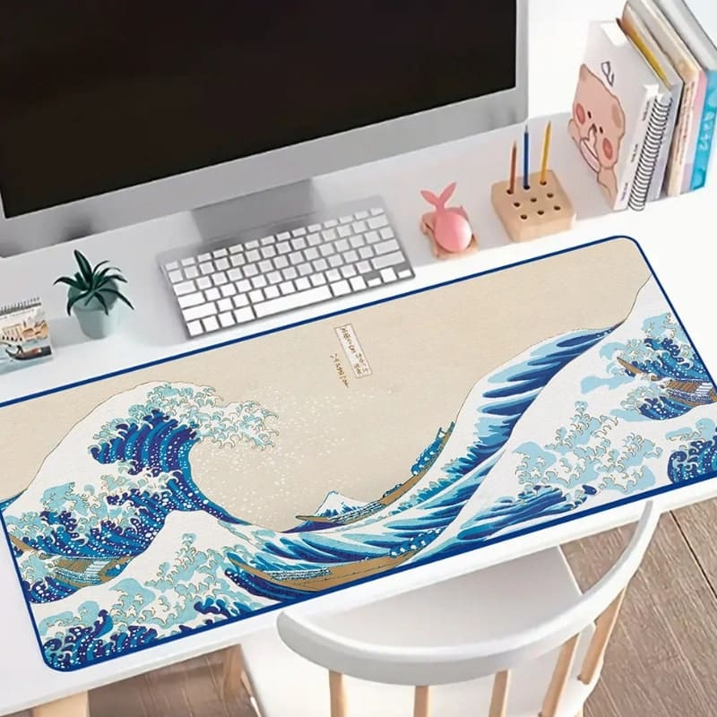 Grande Vague de Kanagawa Desk Mat