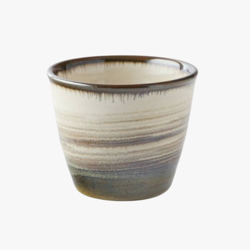 Hakeme Brown Japanese mug