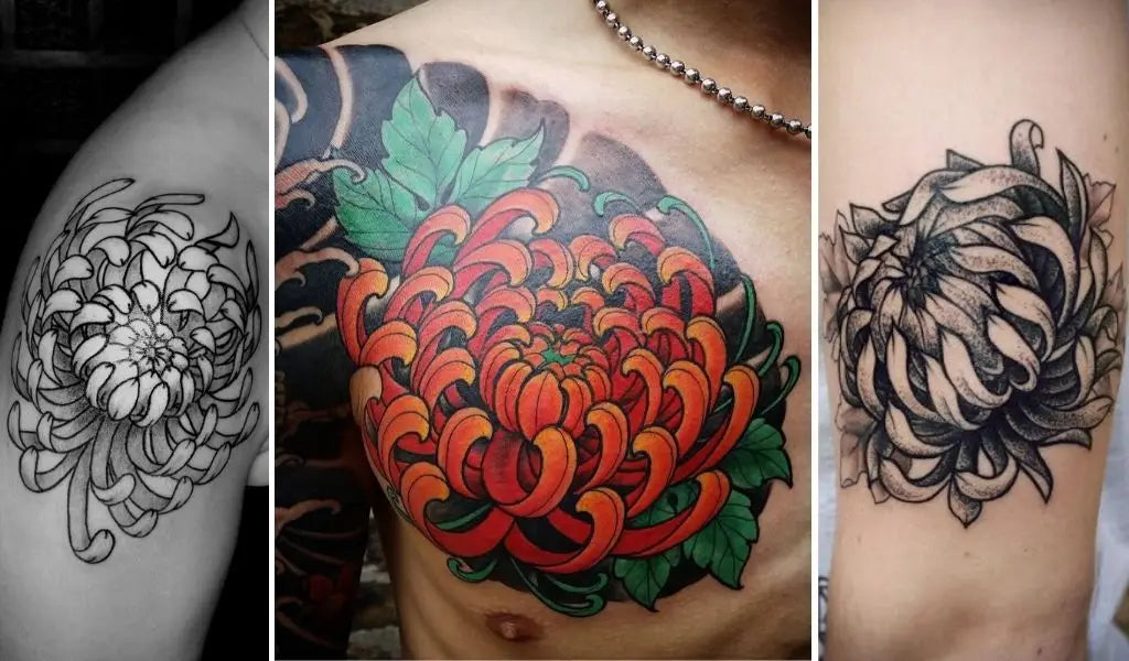 japanese chrysanthemum tattoo