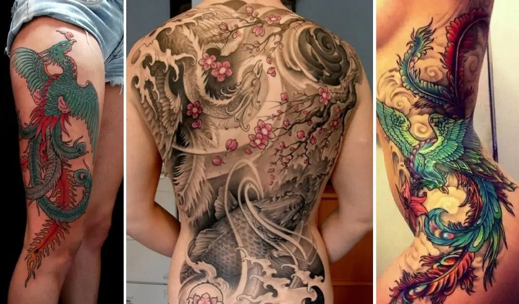 japanese phoenix tattoo