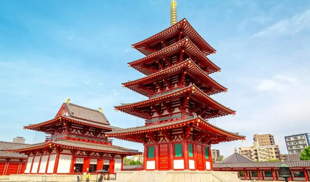Shi Tenno-ji Buddhist temple