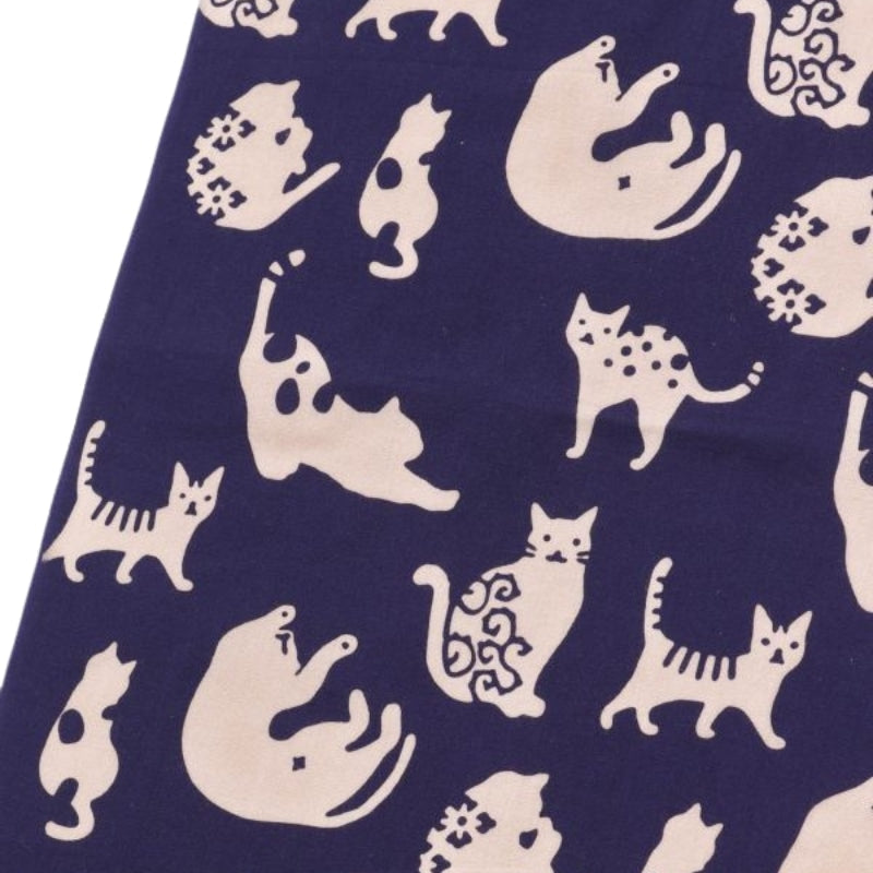 Tenugui Cats Print