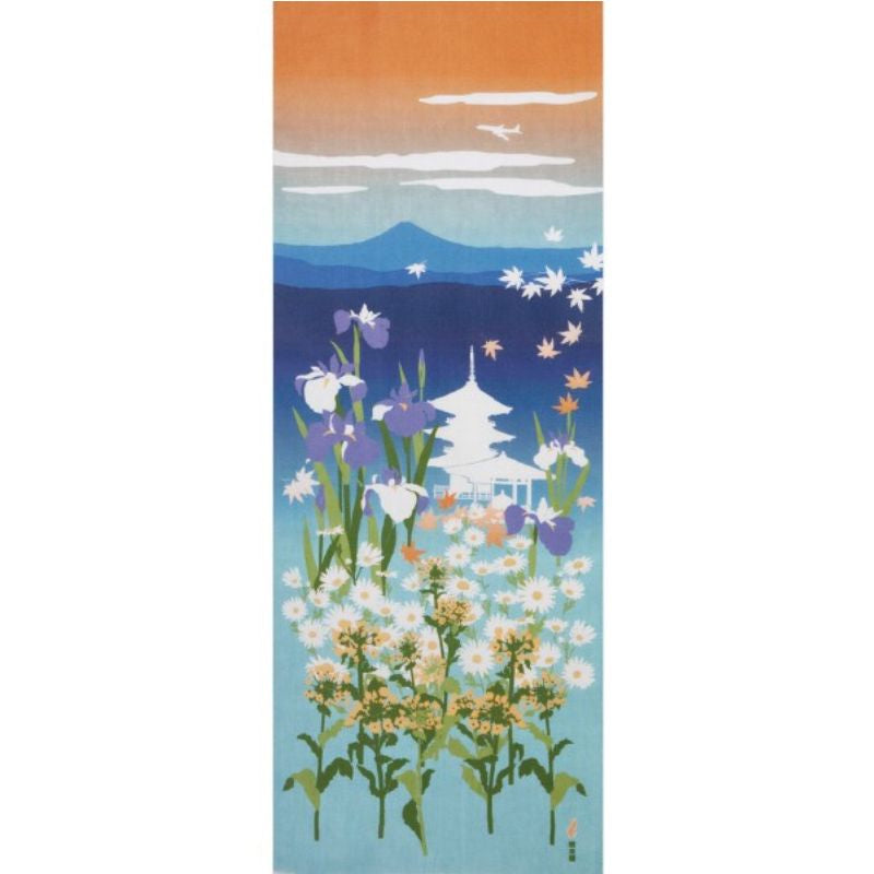 Tenugui Cloth - Chiba