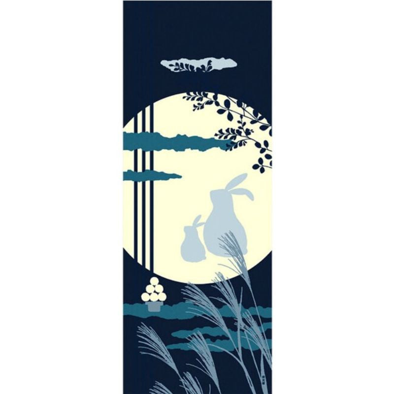 Tenugui Cloth - Tsukimi