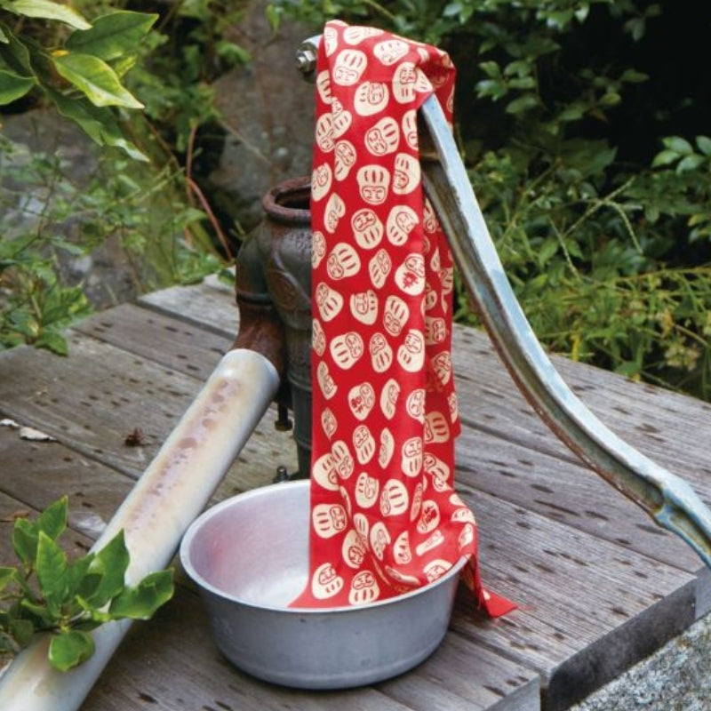 Tenugui Daruma Print