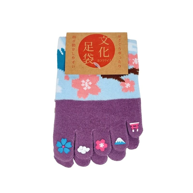 Toe Socks – Mount Fuji US Women’s 5.5–8.5