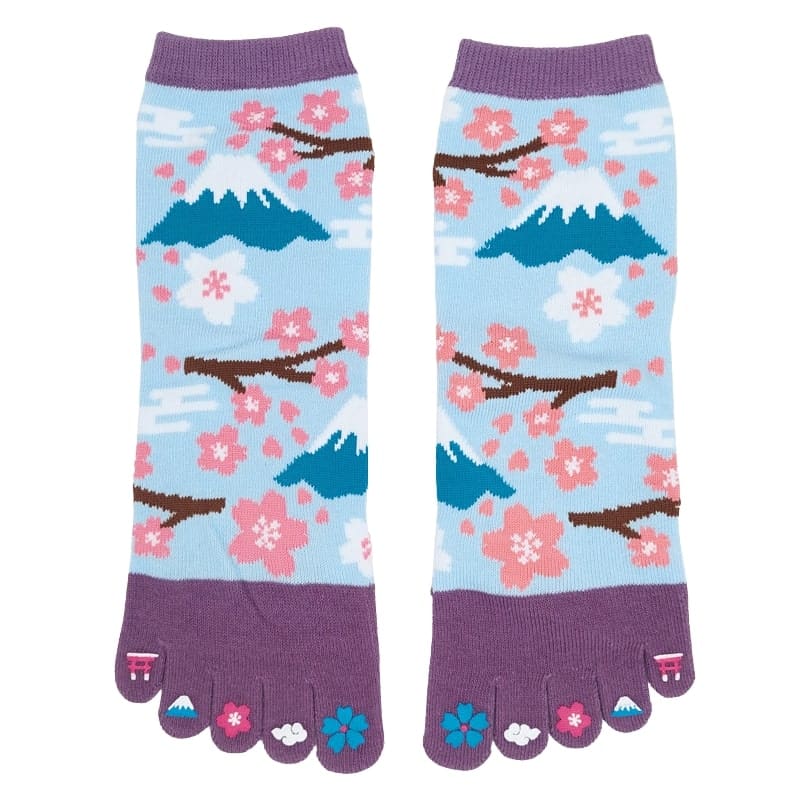 Toe Socks – Mount Fuji US Women’s 5.5–8.5