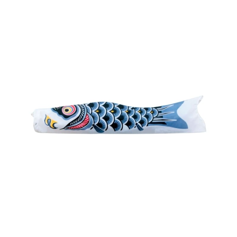 Traditional Japanese Koinobori – Black – 23.6