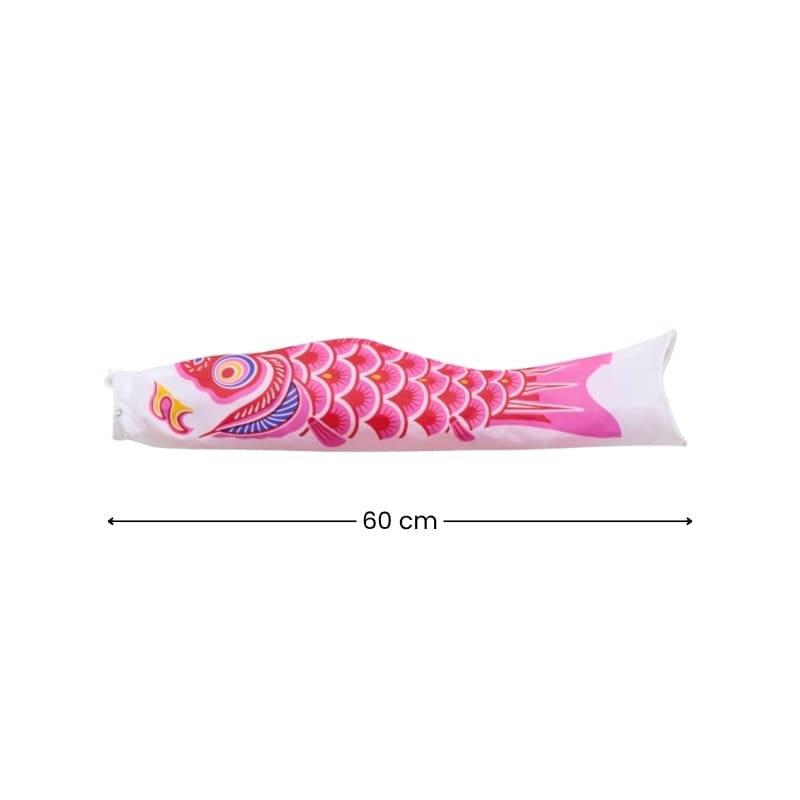 Traditional Japanese Koinobori – Pink – 23.6
