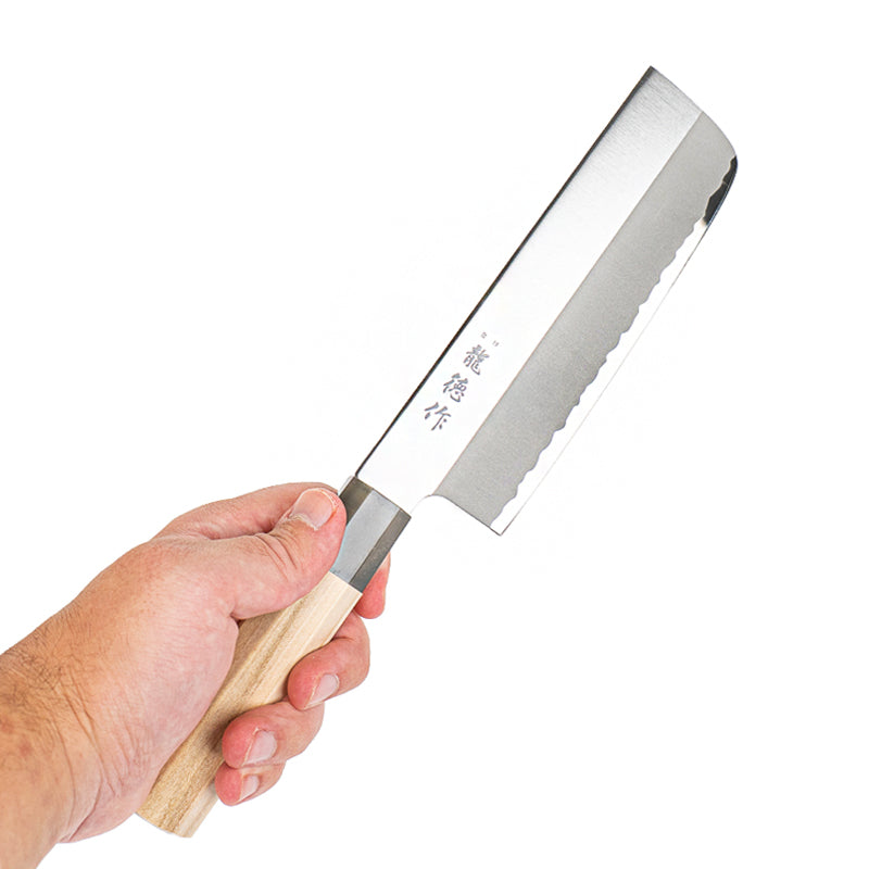 Traditional Japanese Nakiri Knife 6.3