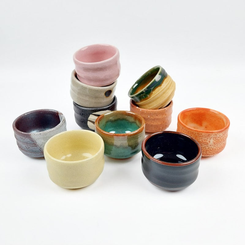 Japanese Ceramic Sake Glasses