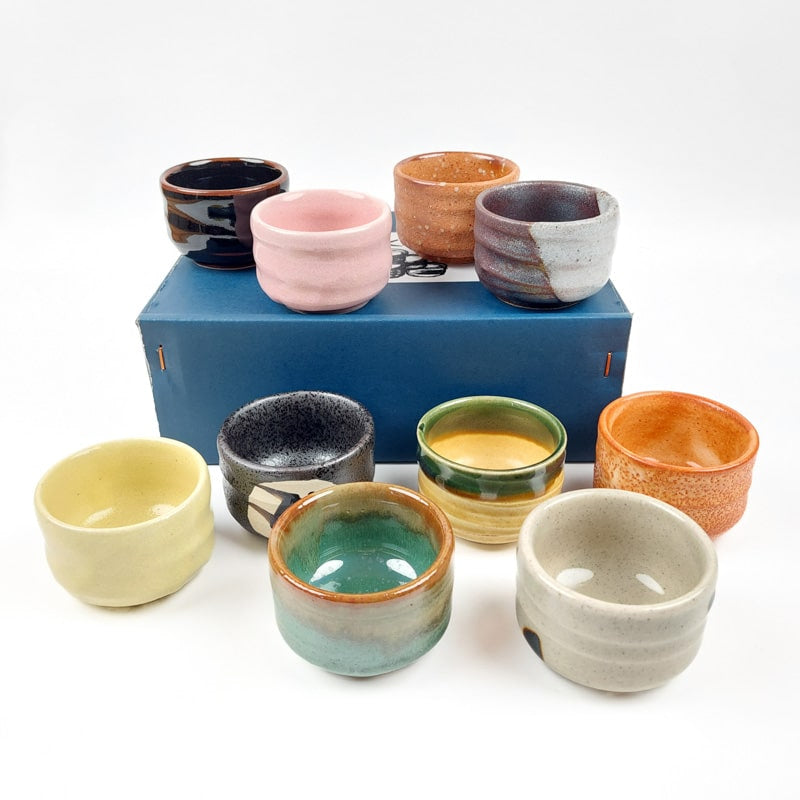 Japanese Ceramic Sake Glasses