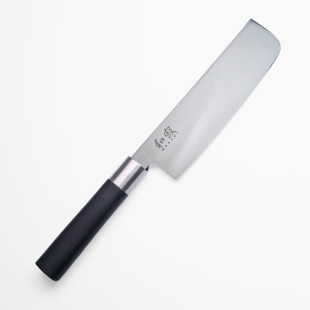 Wasabi Black Nakiri Knife – 6.5