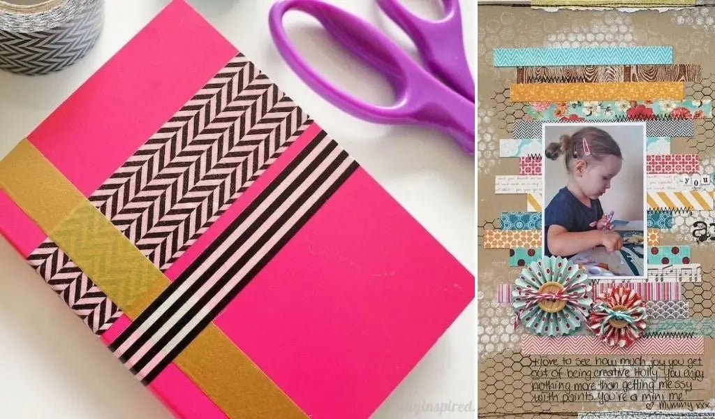 washi tape and scrapbooking