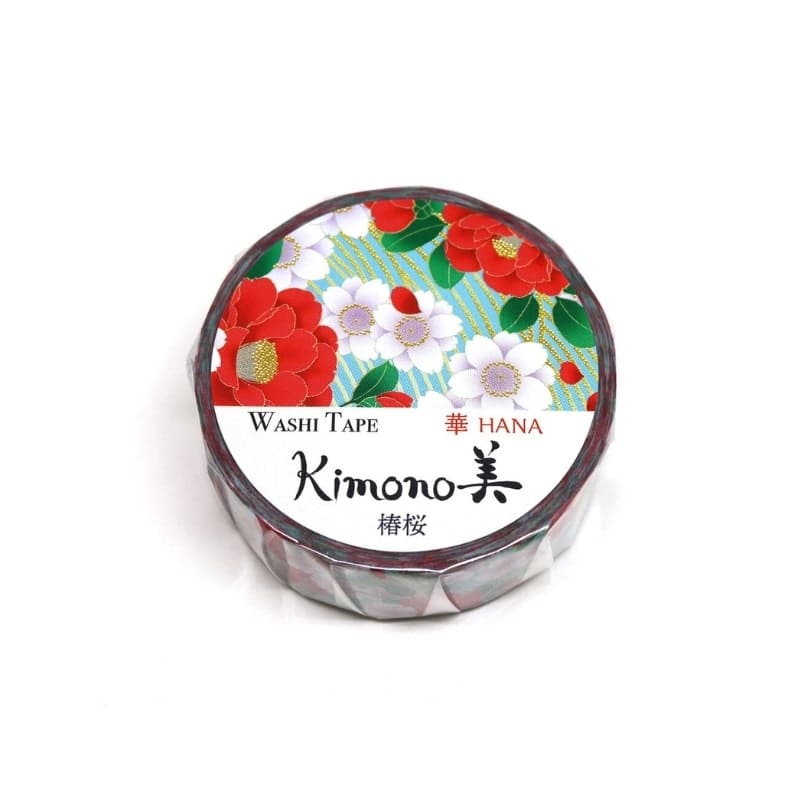 Japanese Washi Tape Tsubaki