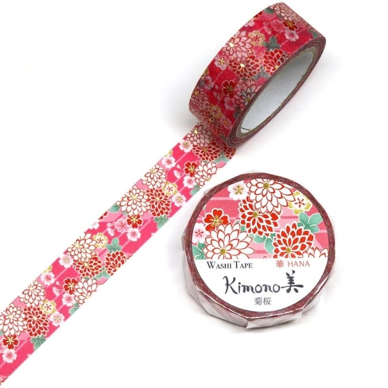 Washi Tape - Kiku Sakura