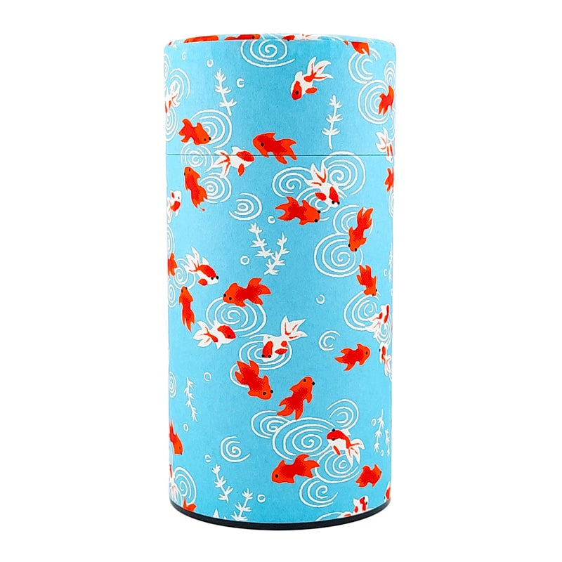 Washi Tea Canister - Kingyo