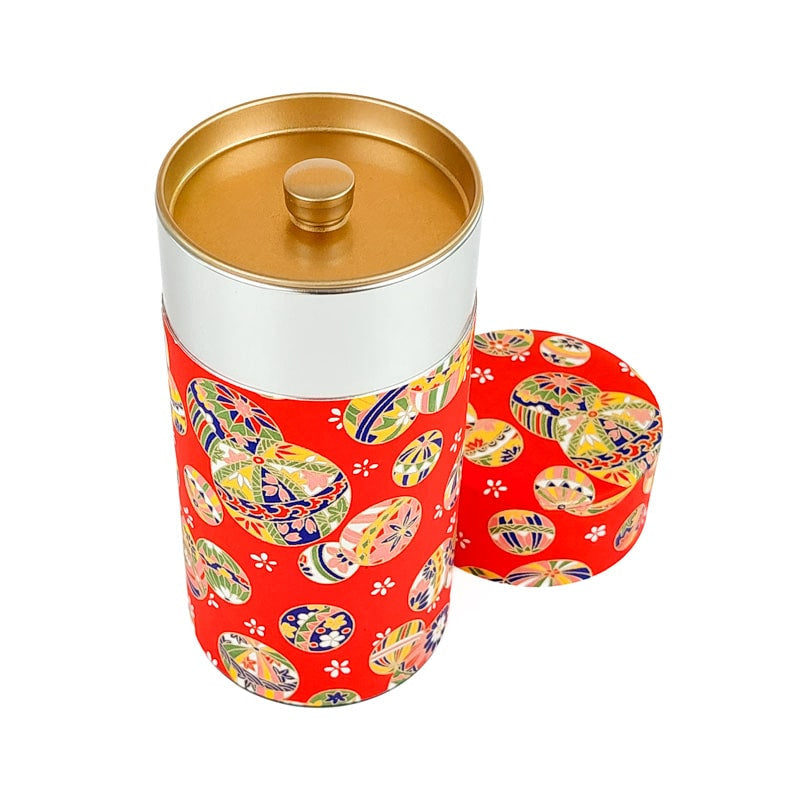 Washi Tea Canister - Temari
