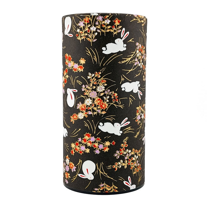 Washi Tea Canister - Usagi