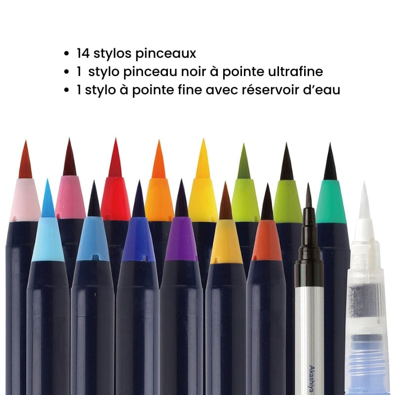 Watercolor Pen & Brush Set