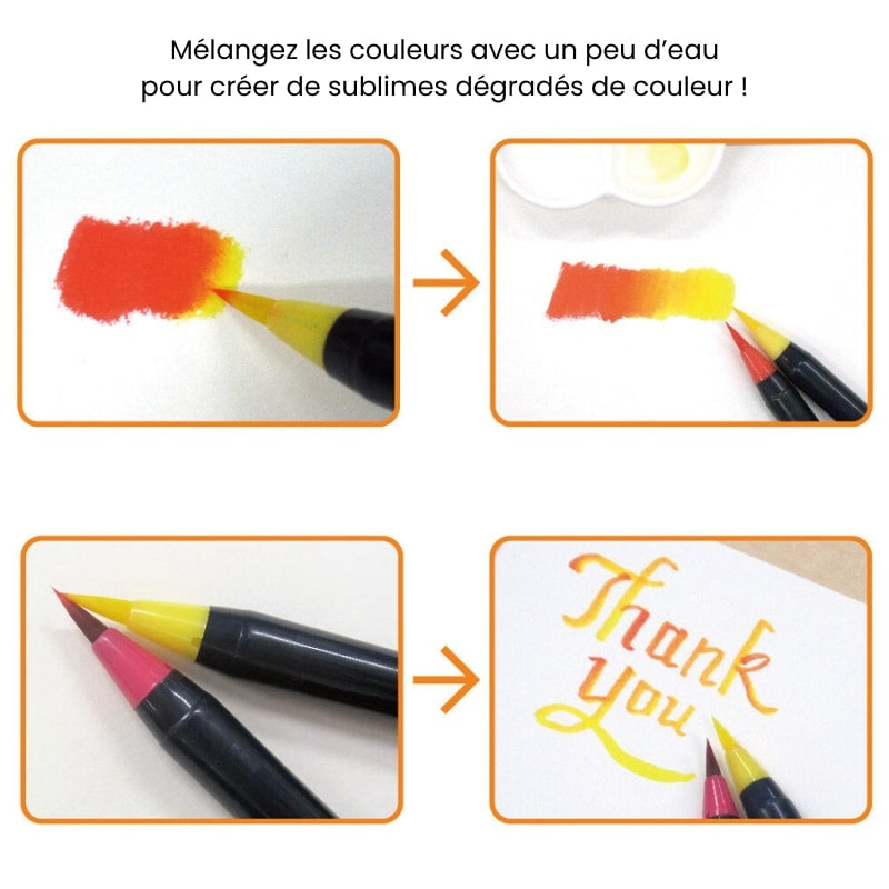 Watercolor Pen & Brush Set
