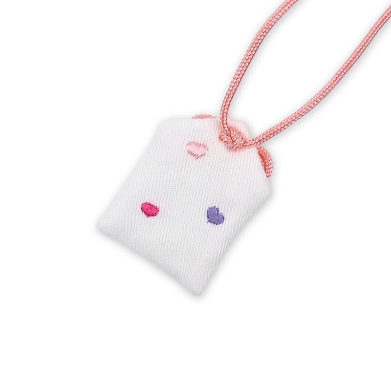 White Omamori Charm – Love