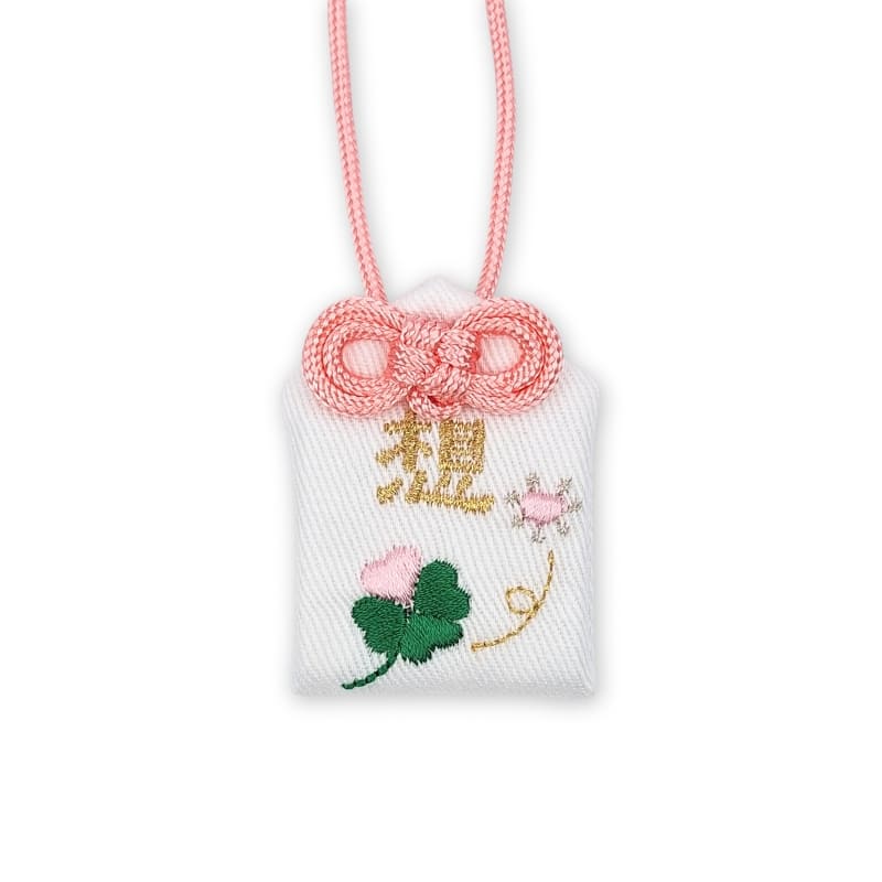 White Omamori Charm – Love