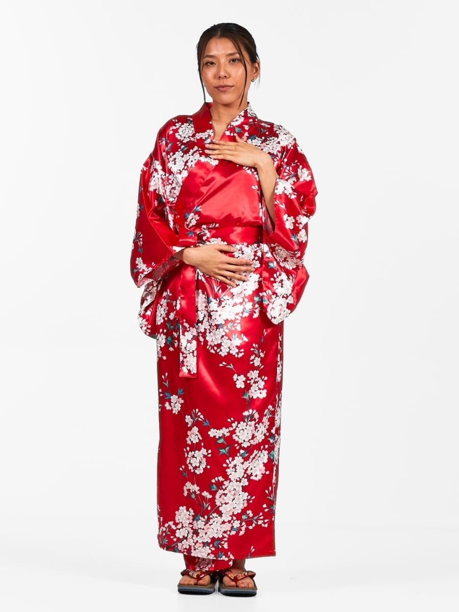 Women’s Clothing Kimono -Cherry Blossom One Size