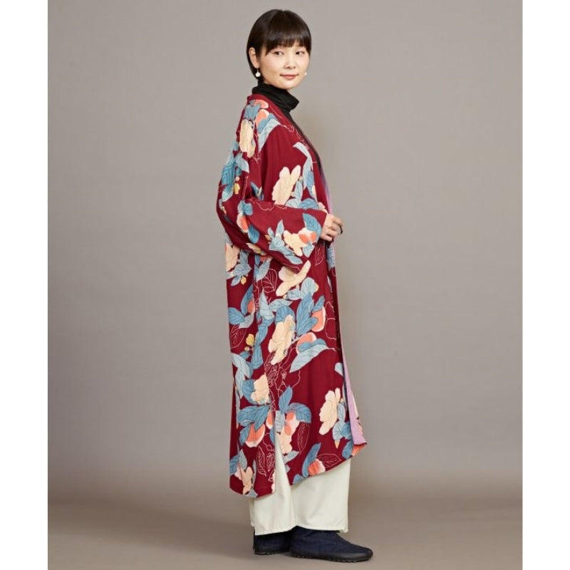 Women’s Floral Kimono Jacket One Size