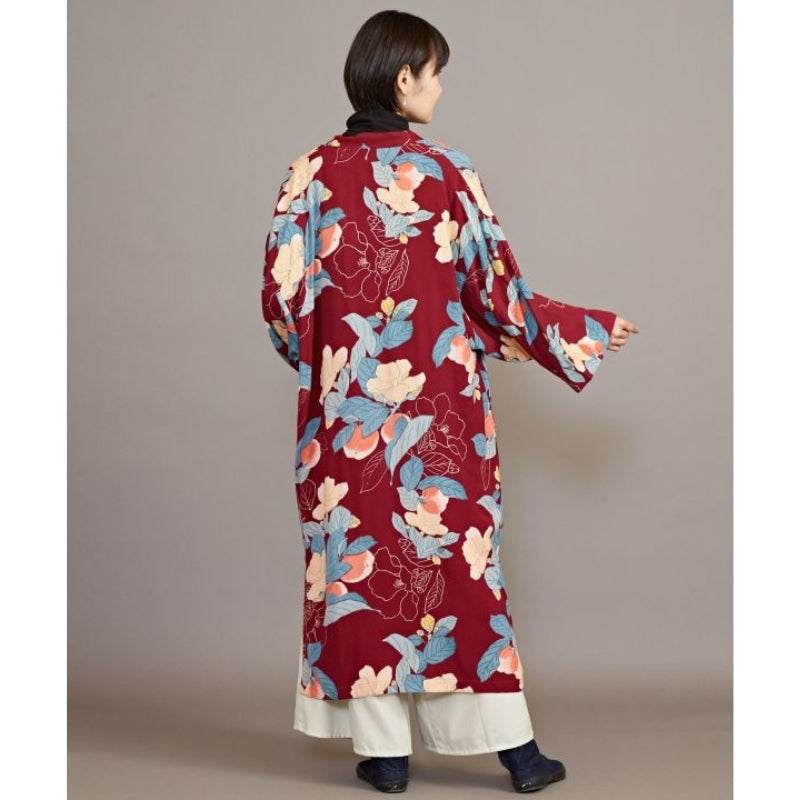 Women’s Floral Kimono Jacket One Size
