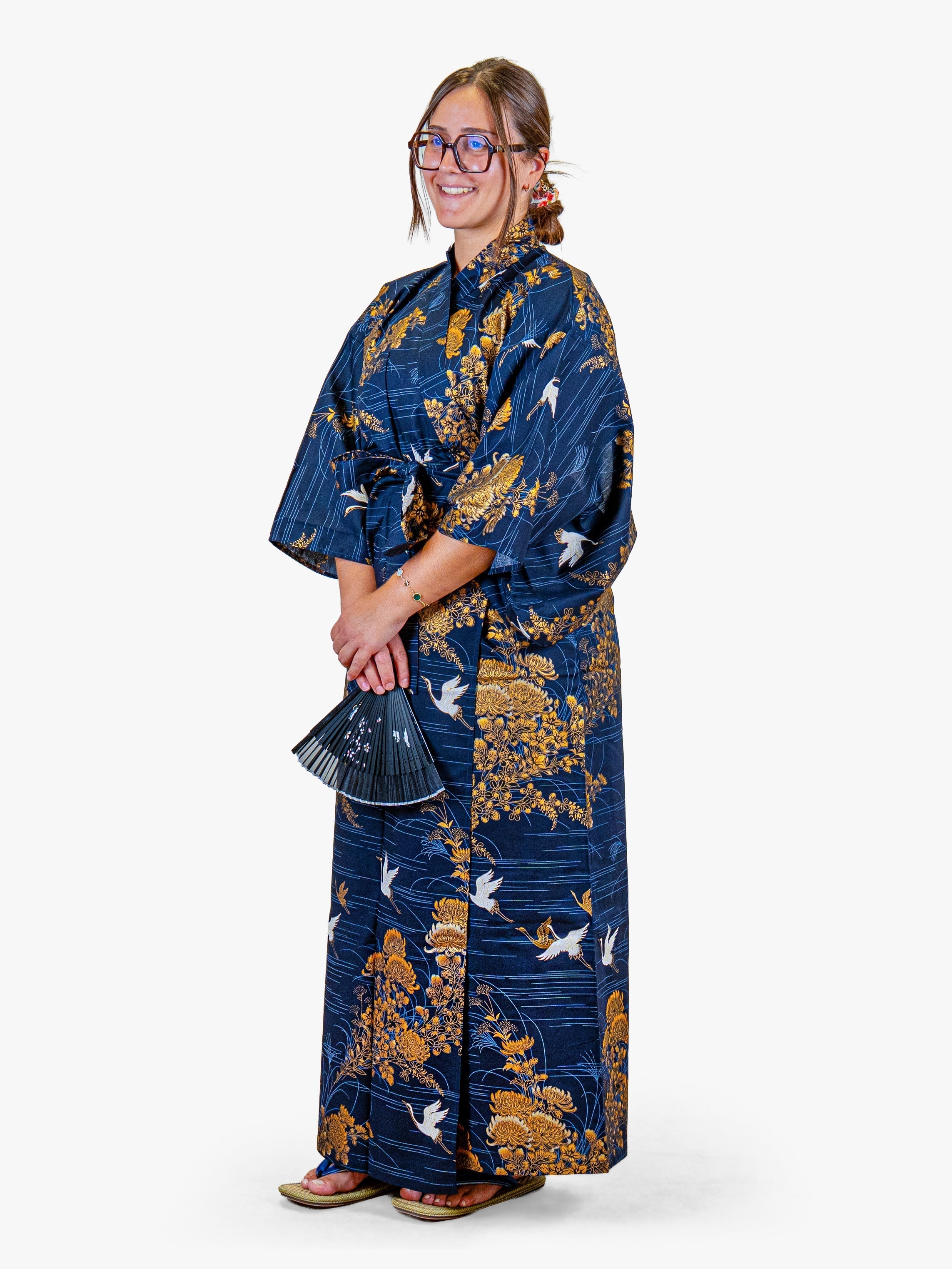 Women’s Japanese Kimono – Kiku Tsuru