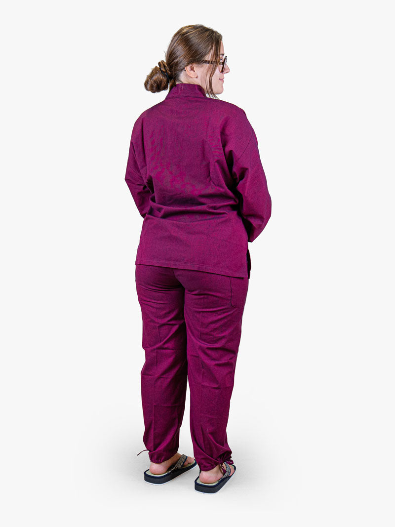 Women’s Japanese Samue Pyjamas – Fuchsia