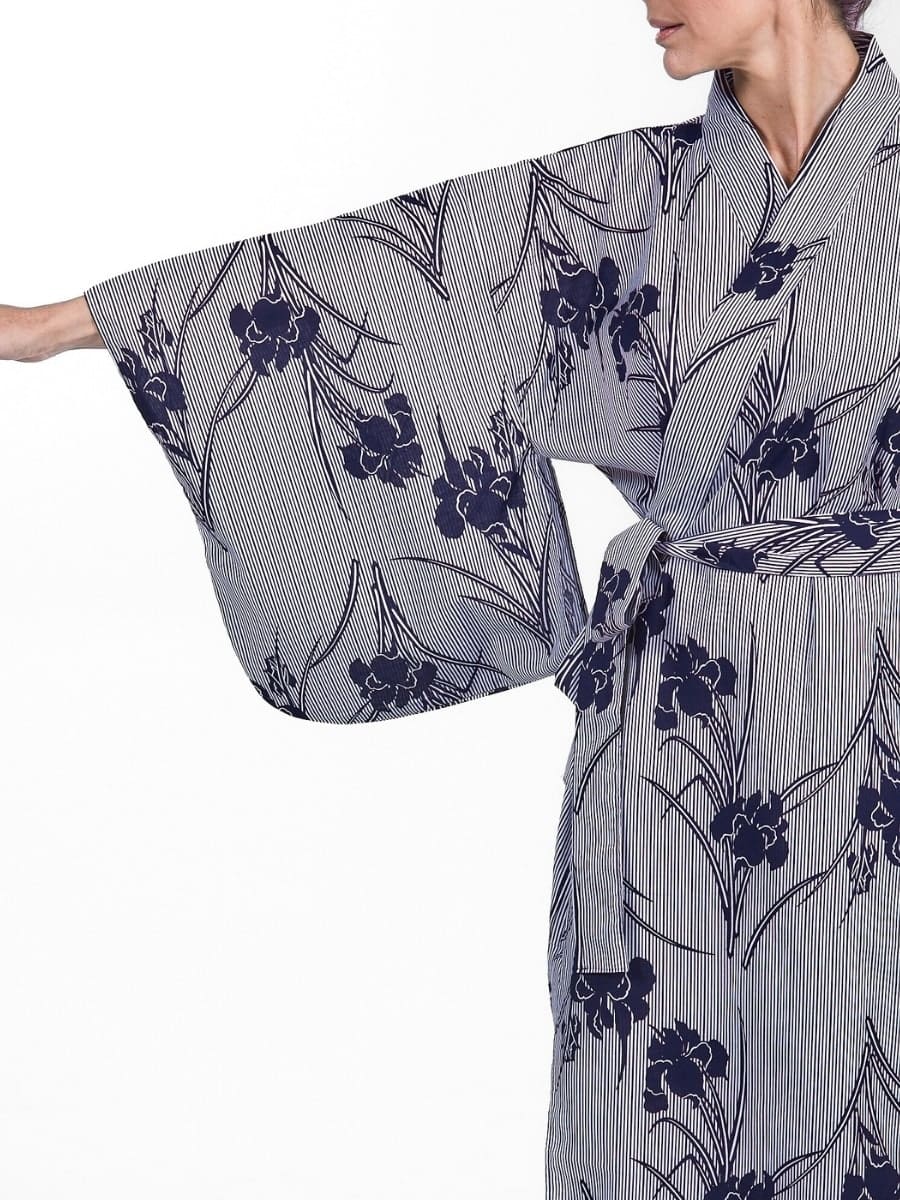 Women’s Yukata Kimono - Iris