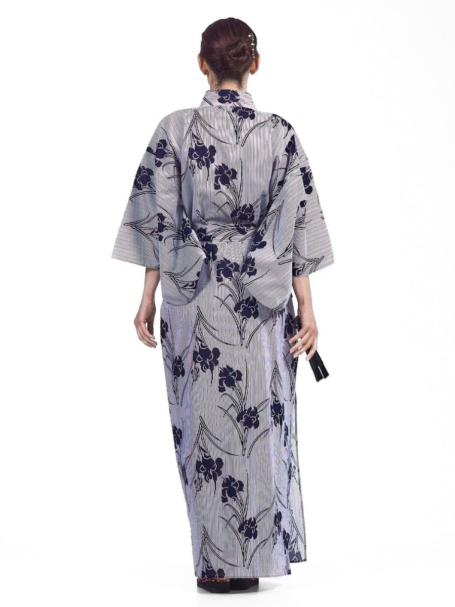 Women’s Yukata Kimono - Iris