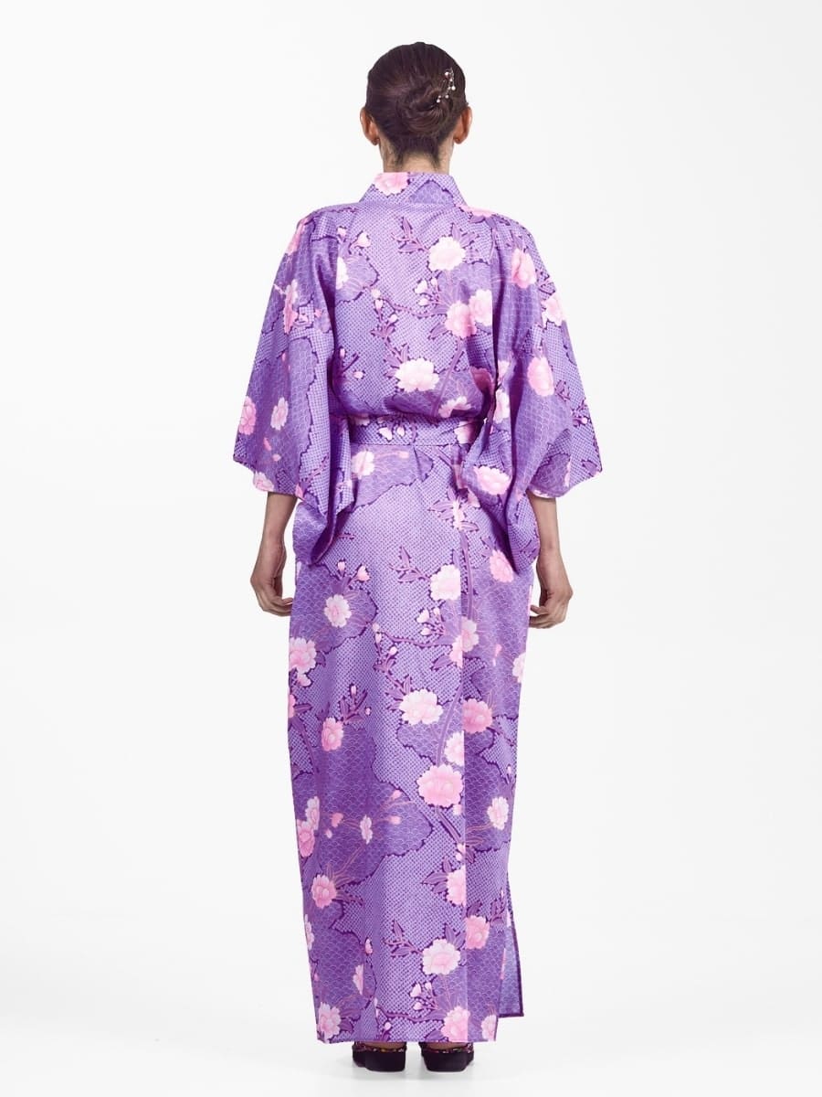 Women’s Yukata Kimono - Sakura to Kumo