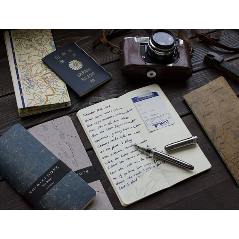 Yamamoto Ro-Biki Notebook – Metro Map