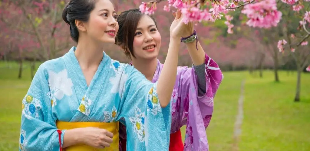 young women in yukata