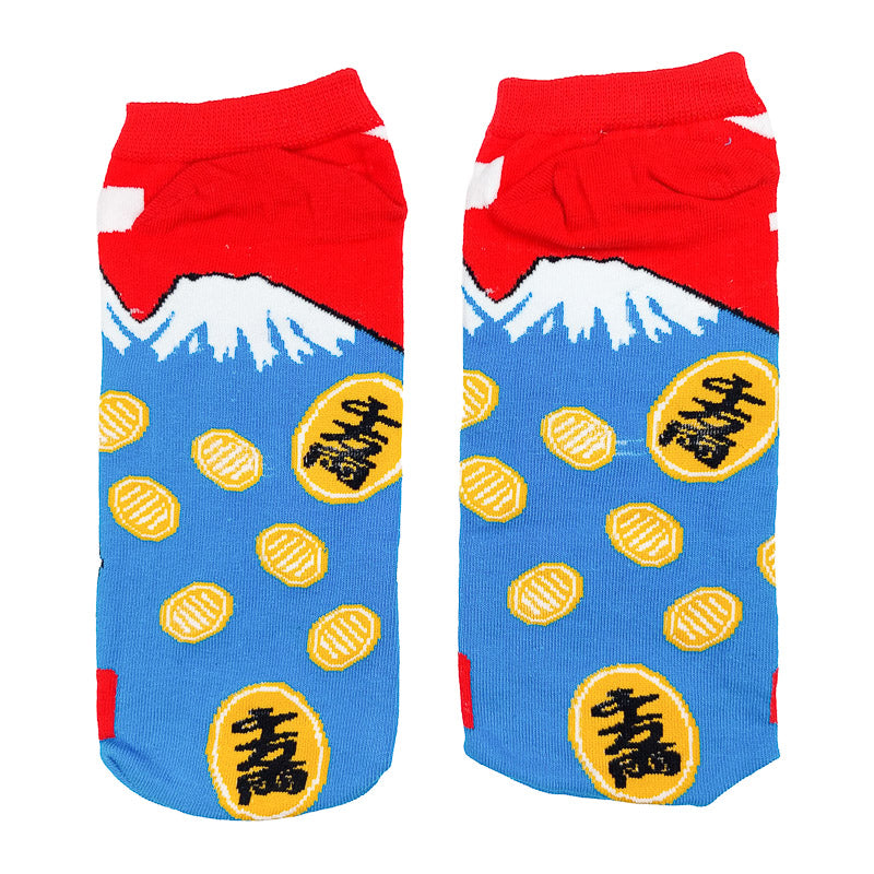 Japanese Maneki Neko Socks 35 - 39
