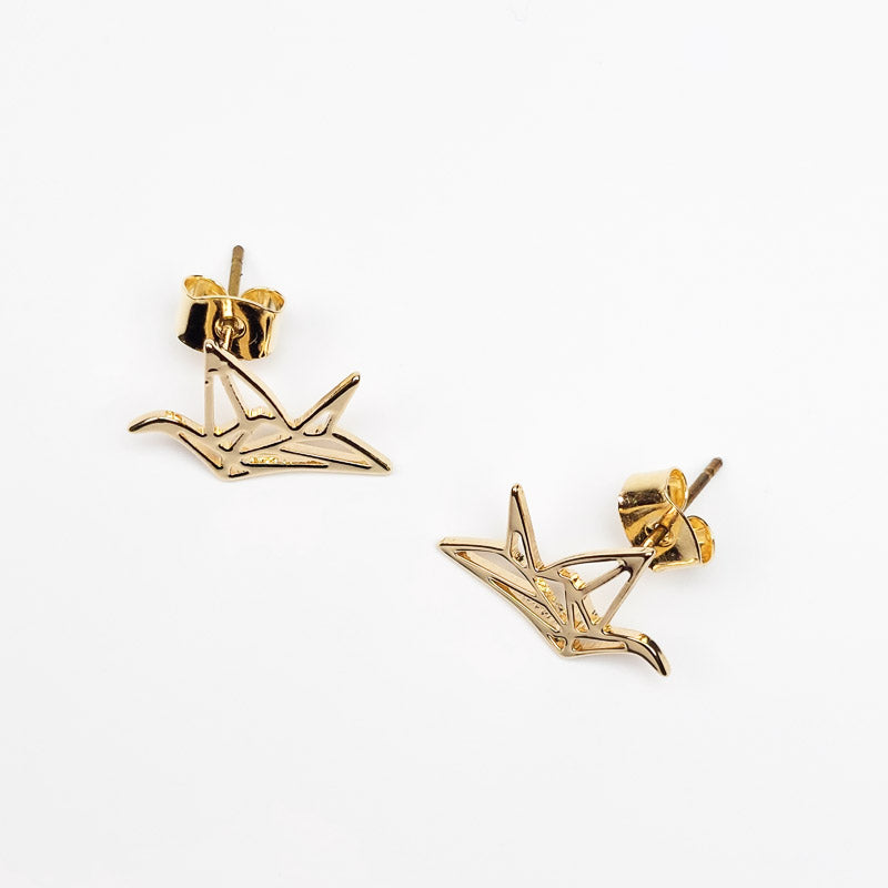 Crane Earrings