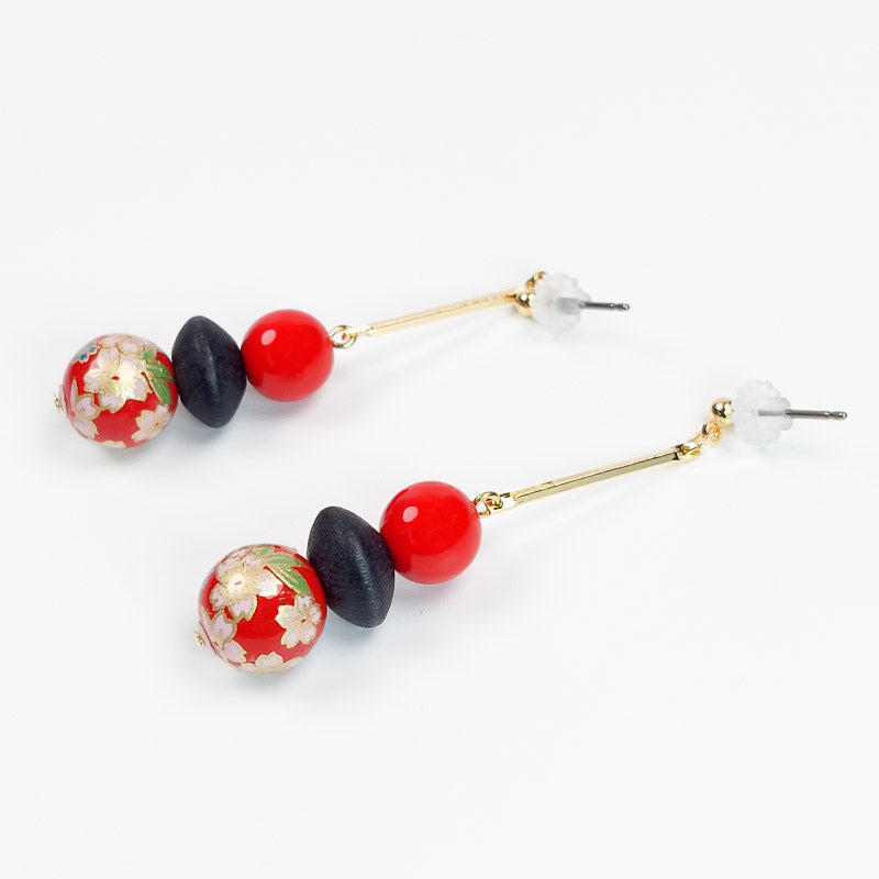 Japanese Flower Earrings Hana