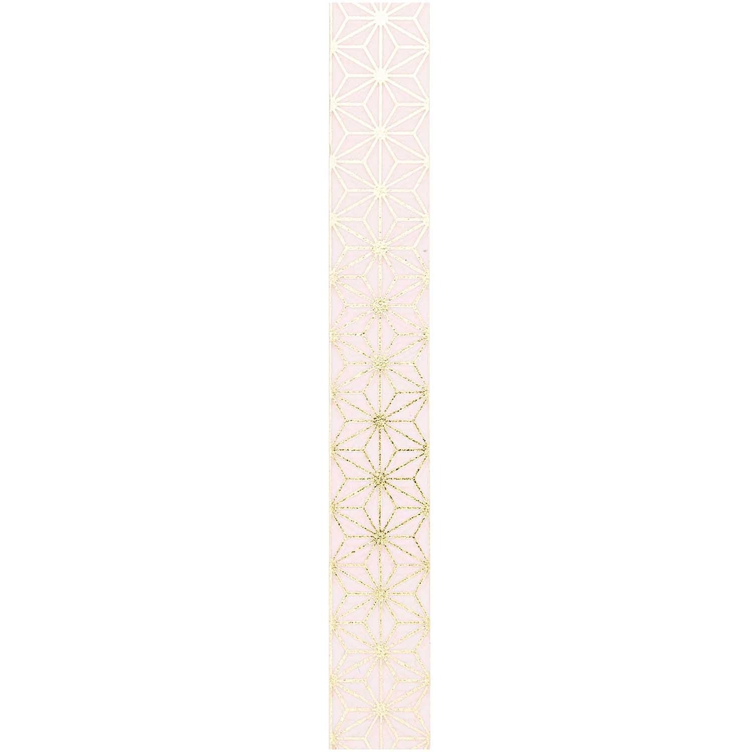 Asanoha Golden Washi Tape