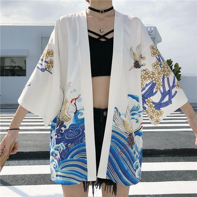 Blue And Gold Kimono | Japan Avenue