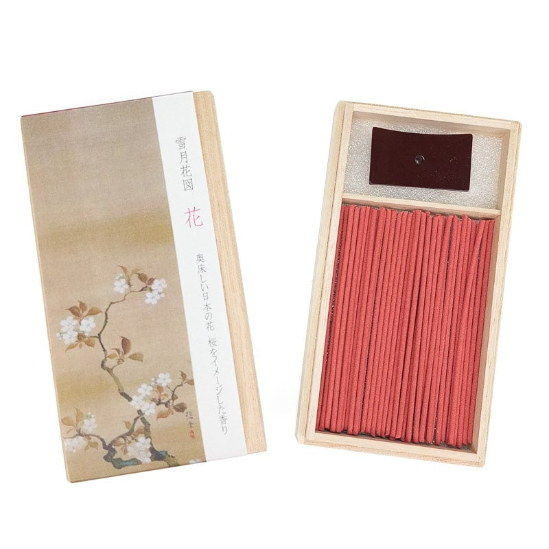 Japanese Incense Box - Flower
