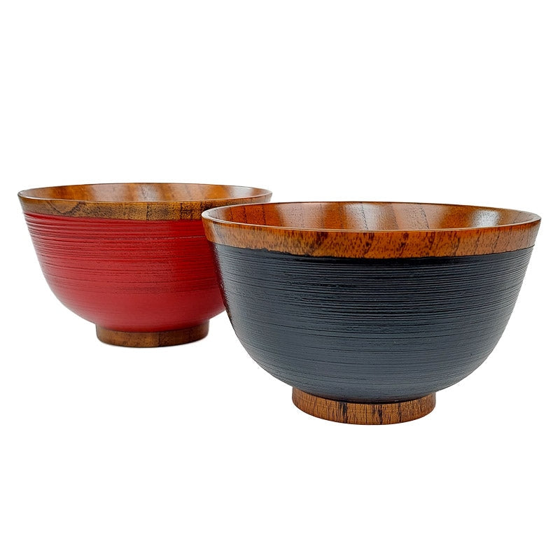 Wooden Japanese Bowls